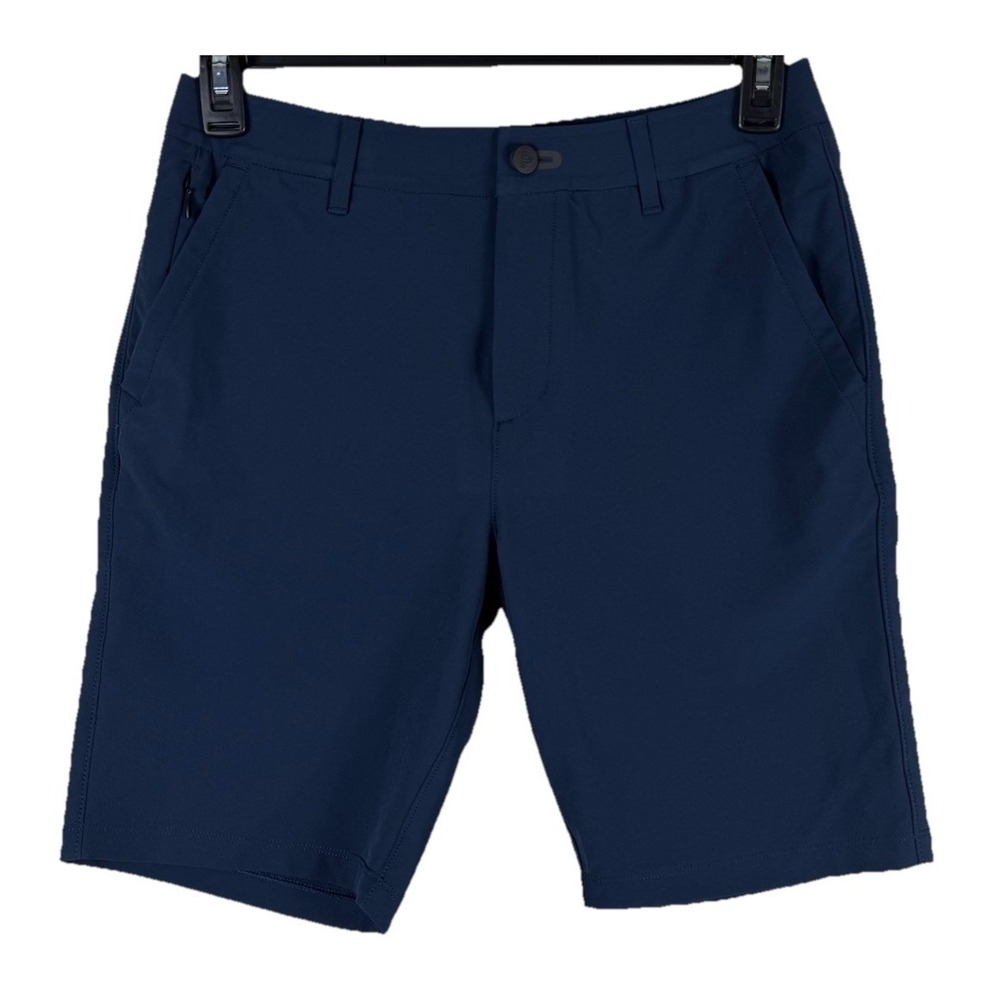 Public Rec Workday Shorts Mens 30 Blue Performance Tech Casual Chino Stretch